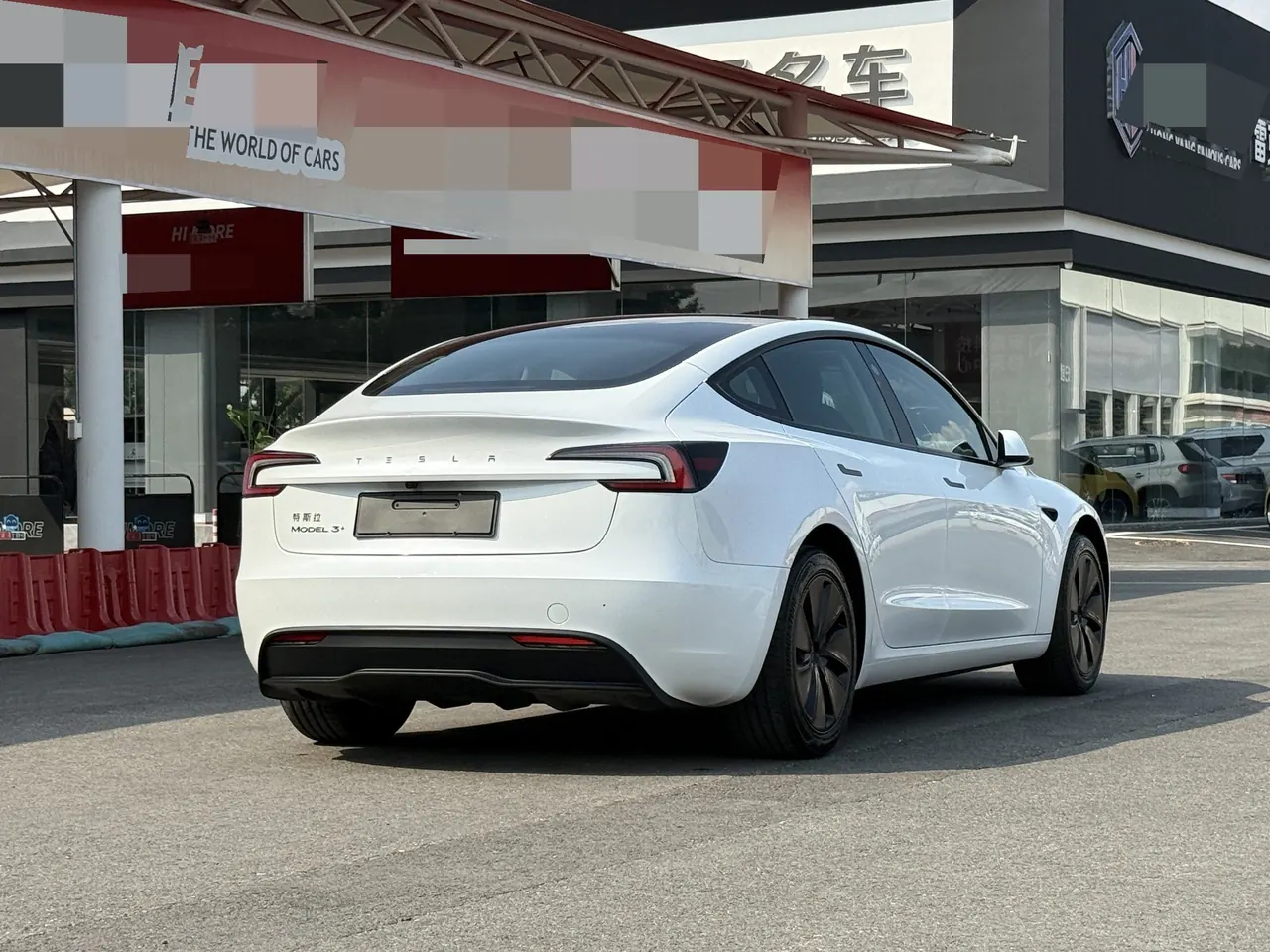 Tesla 2025 Model 3 long endurance rear wheel drive version (modified) automatic gear 9
