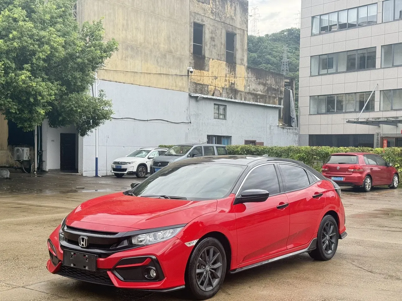 打开图片灯箱:Honda 2021 Civic Hatchback 1.5T Stepless 220TURBO New Sharp Control Automatic Gear