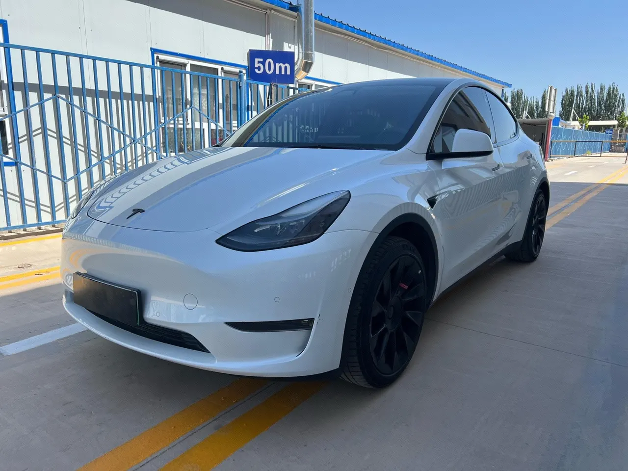 Open image lightbox: Tesla 2021 Model Y long endurance all-wheel drive version (modified 2) automatic gear