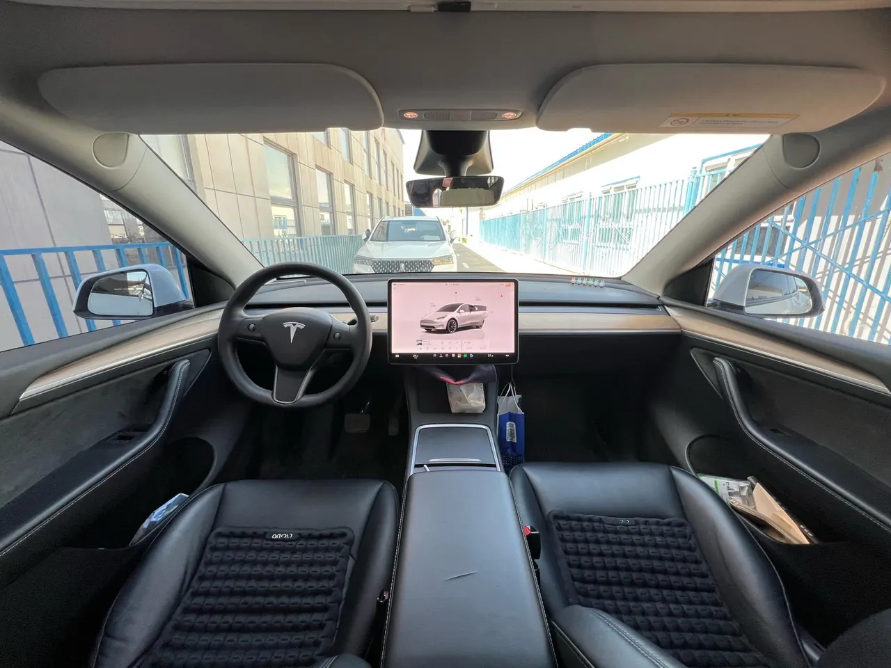 Tesla 2021 Model Y long endurance all-wheel drive version (modified 2) automatic gear 5