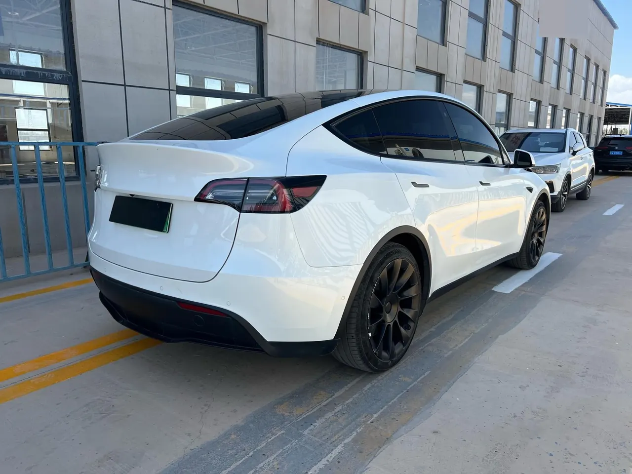 Tesla 2021 Model Y long endurance all-wheel drive version (modified 2) automatic gear 9