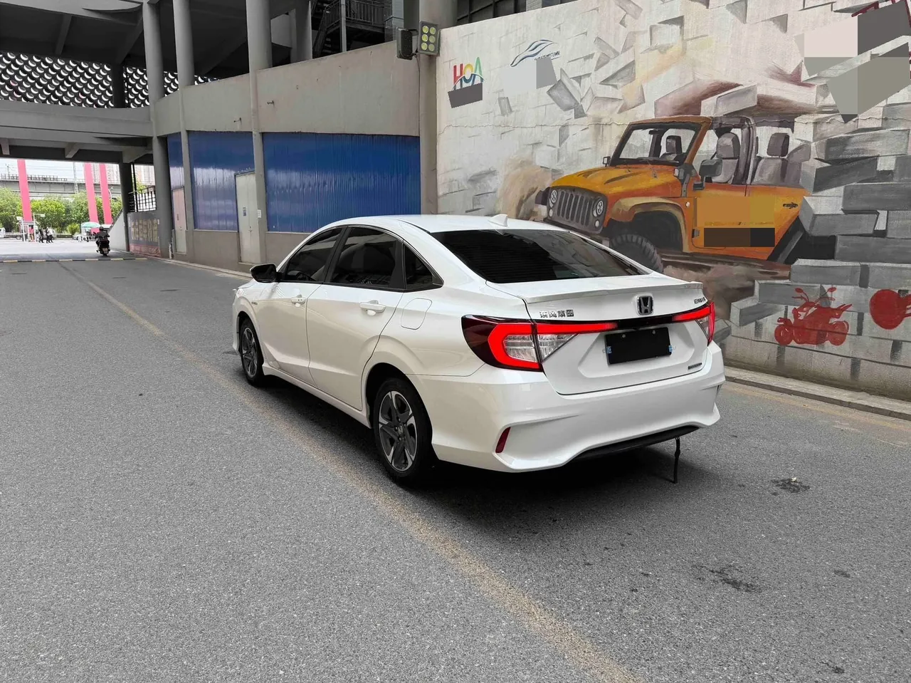 Honda 2022 hybrid 1.5 stepless sharp and clean version of automatic gear 4