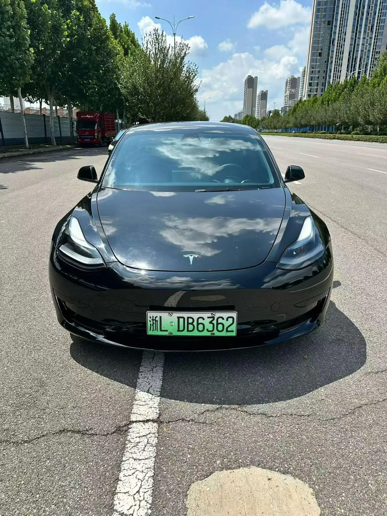 Tesla 2022 Model 3 rear-wheel drive version of automatic transmission 2