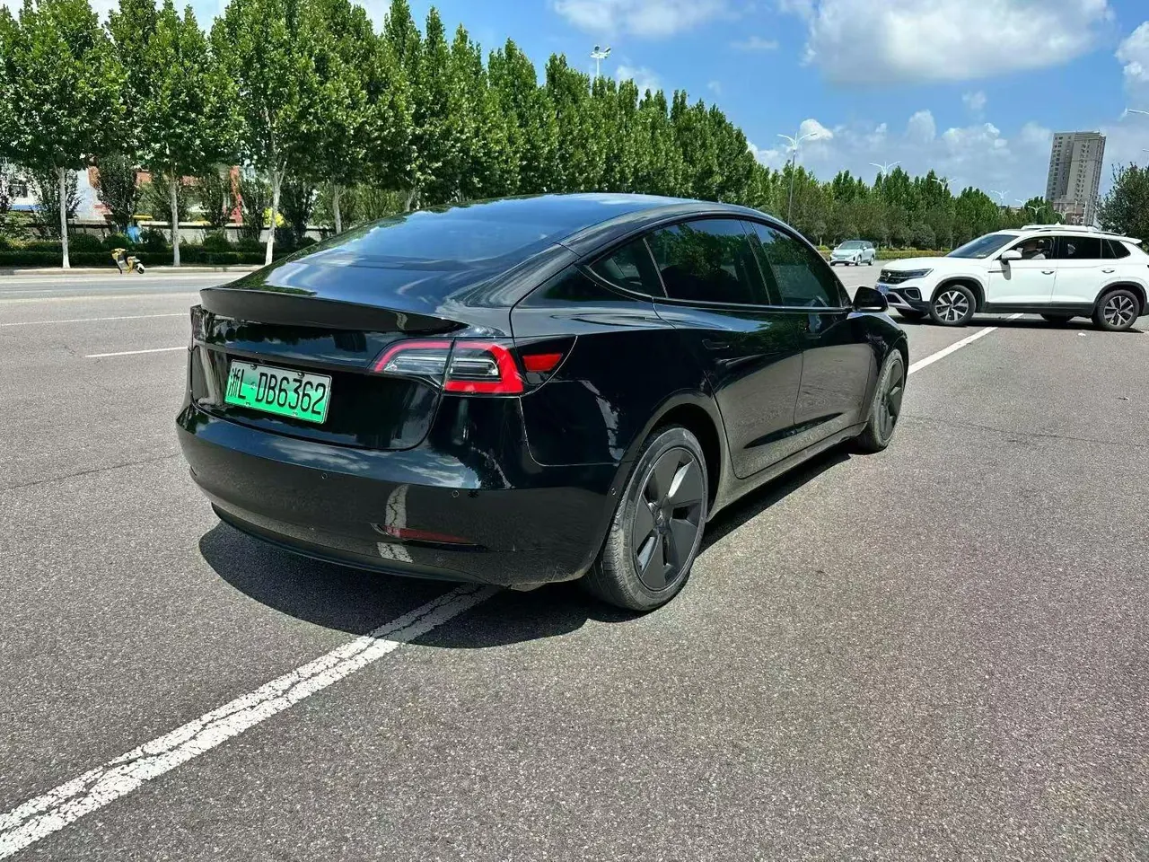 Tesla 2022 Model 3 rear-wheel drive version of automatic transmission 6