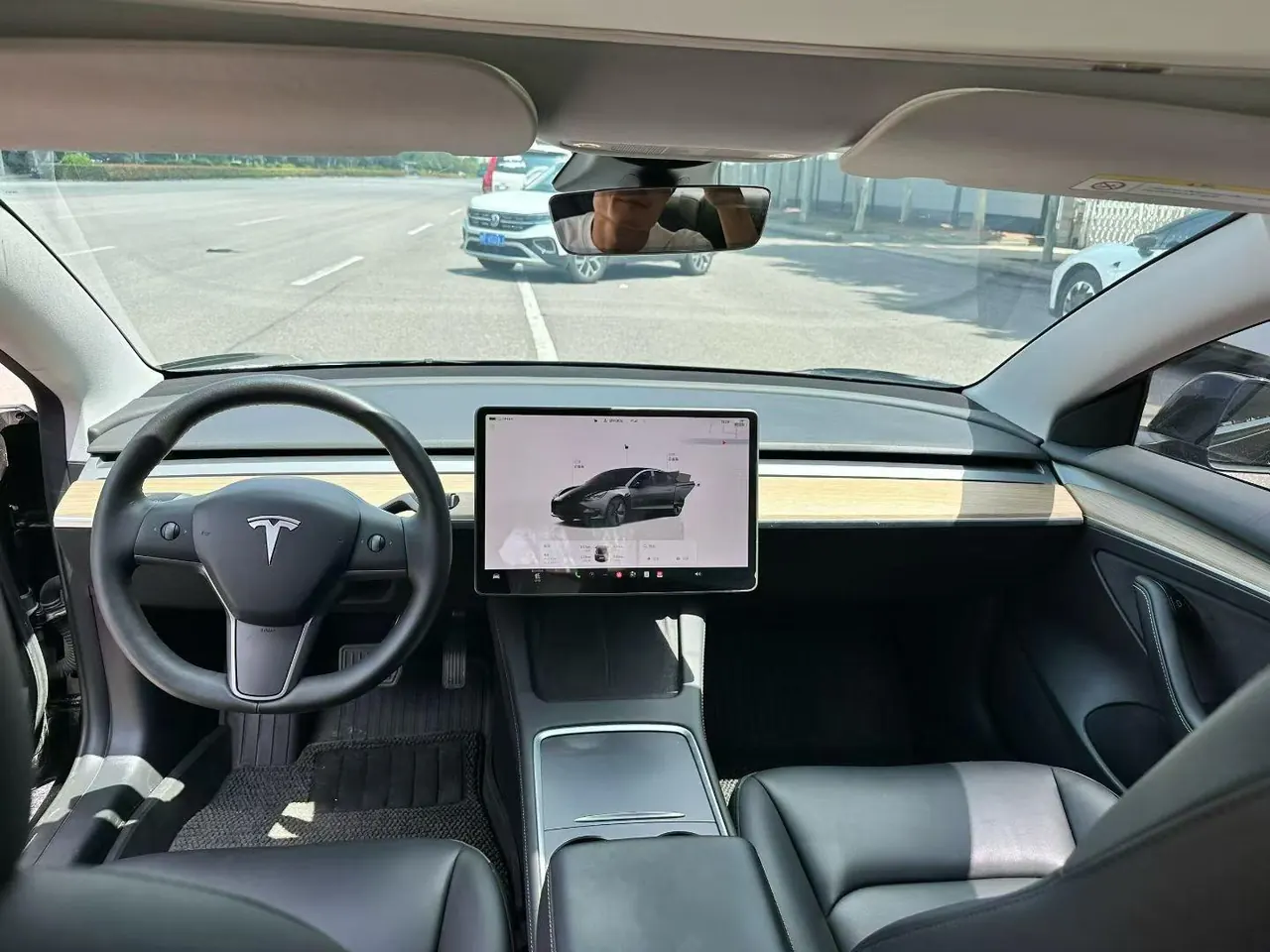 Tesla 2022 Model 3 rear-wheel drive version of automatic transmission 9