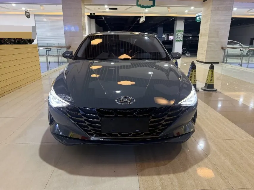 Hyundai 2022 Elantra-sedan 1.5 stepless GLX elite automatic gear 2