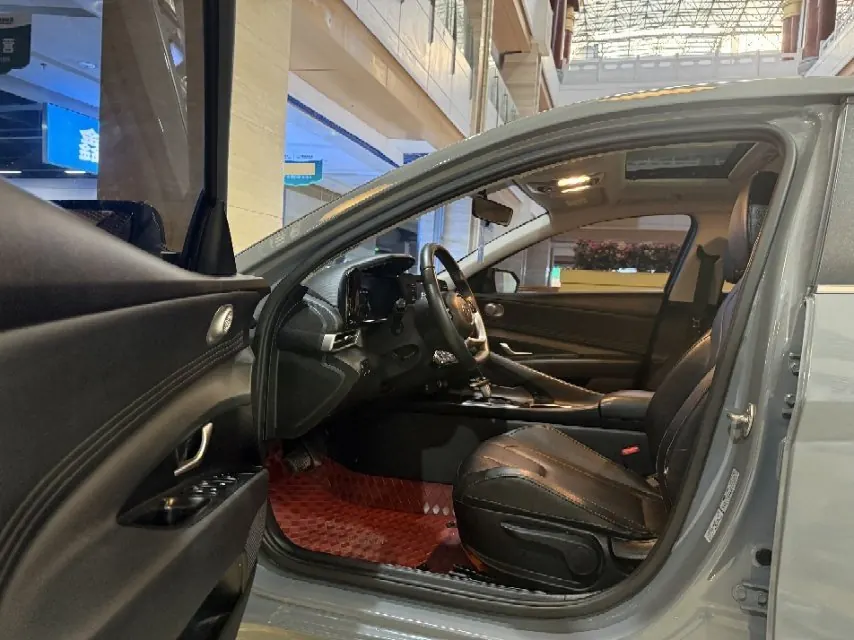 Hyundai 2022 Elantra-sedan 1.5 stepless GLX elite automatic gear 8