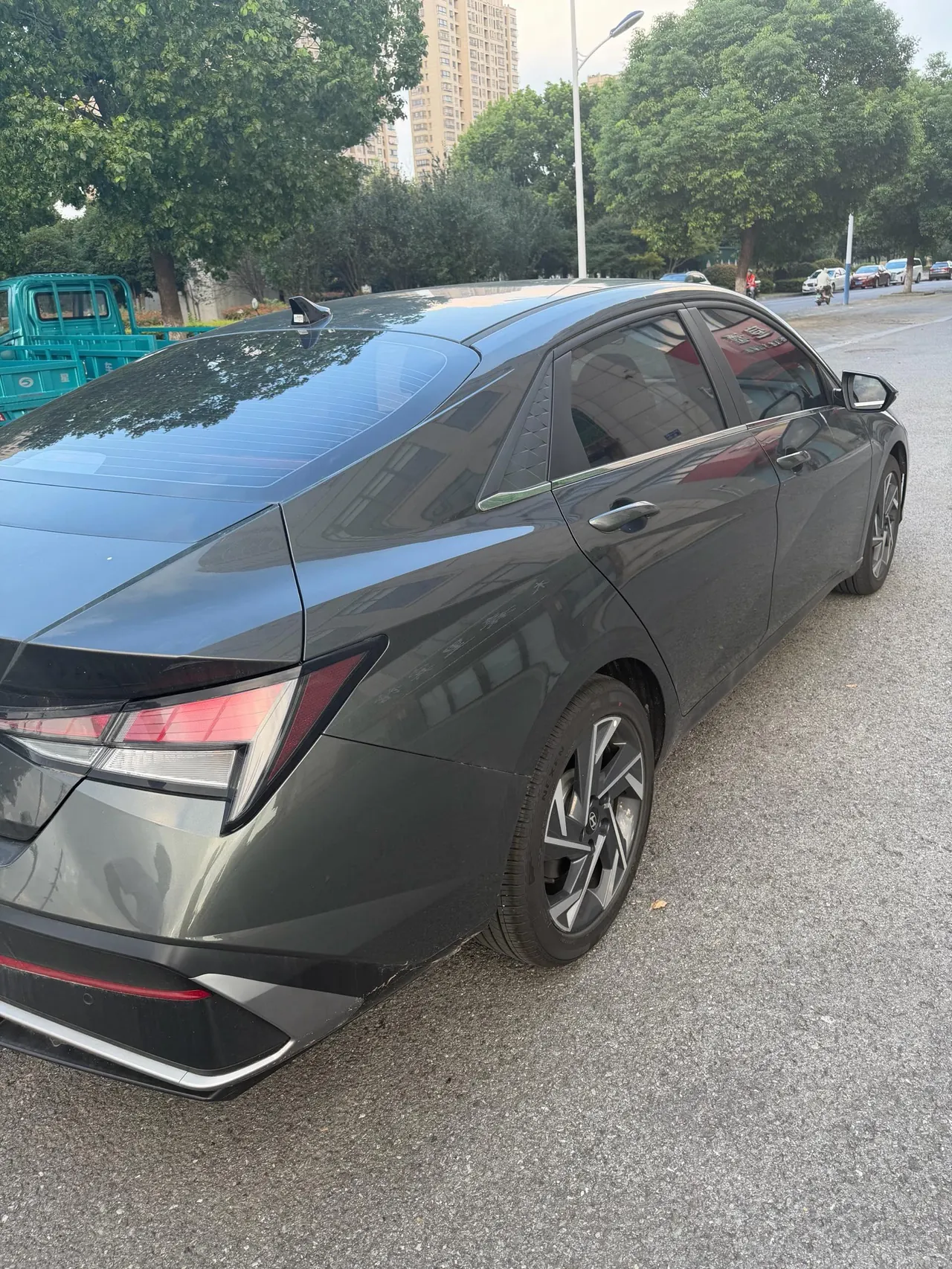 Hyundai 2023 Elantra-sedan 1.5 stepless GLX elite automatic gear 8