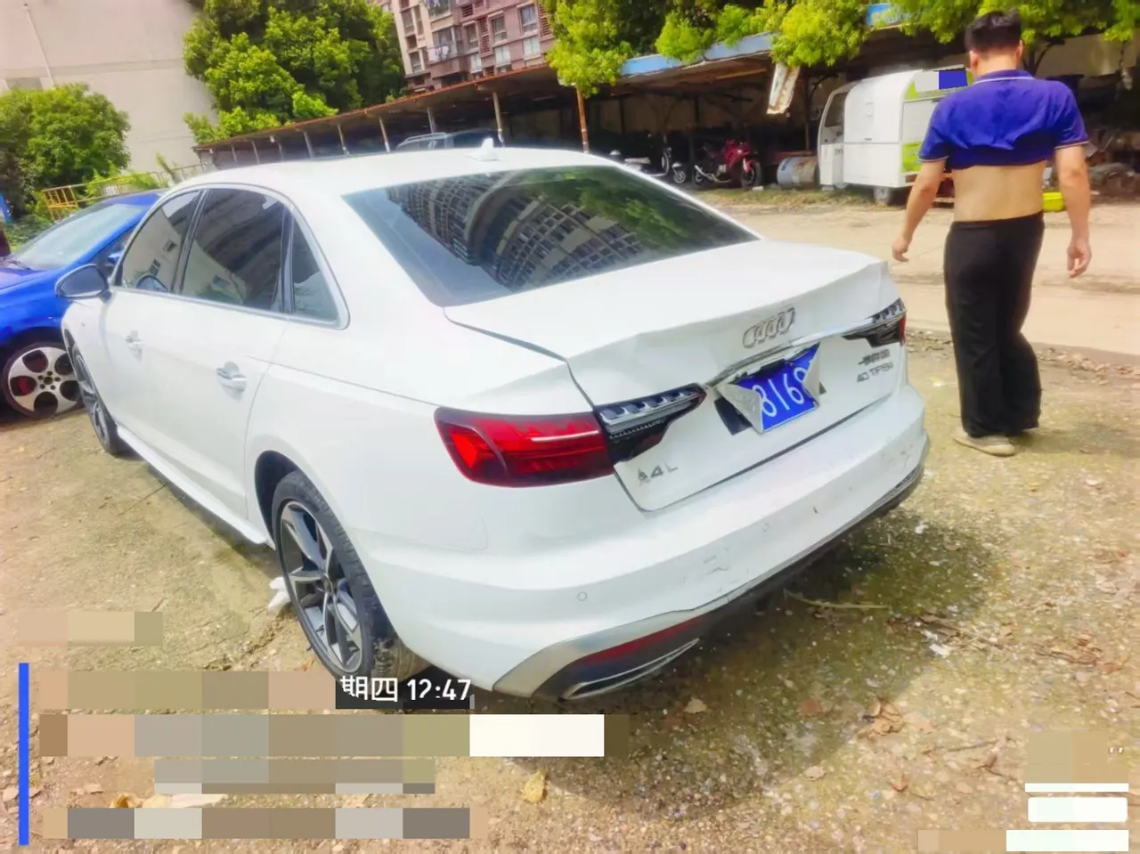 Audi 2022 A4L 2.0TFSI 40TFSI Fashion Dynamic Automatic 4