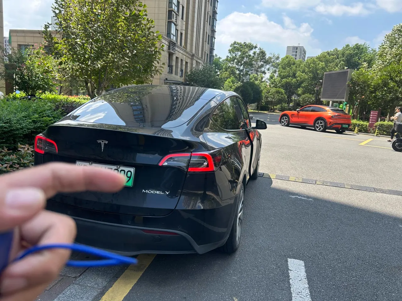 Tesla 2022 Model Y rear-wheel drive version automatic transmission 5