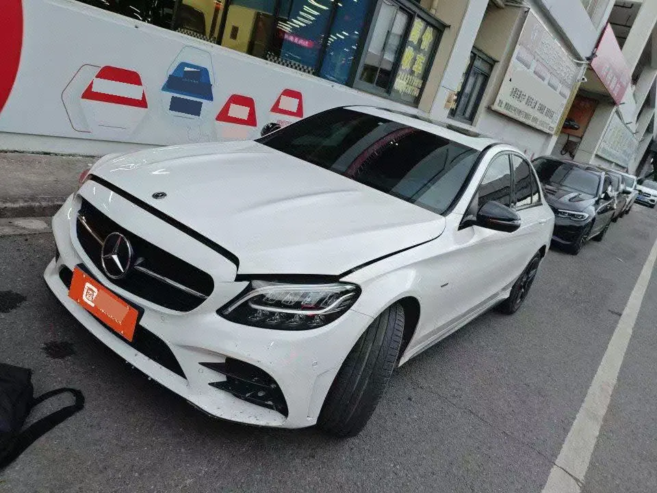 Open image lightbox: Mercedes Benz Class C 2021 C 260 48V 1.5T Star Yao Zhen Tibetan Edition Automatic Gear