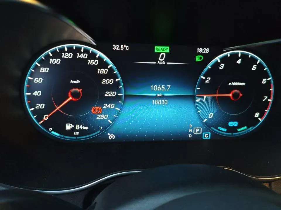 Mercedes Benz Class C 2021 C 260 48V 1.5T Star Yao Zhen Tibetan Edition Automatic Gear 5
