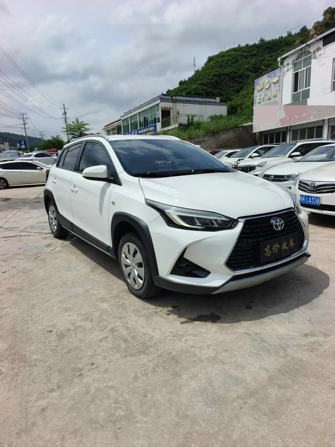 Toyota yaris 2022 YARiS L to dazzle 1.5 stepless leading PLUS version of automatic gear 3