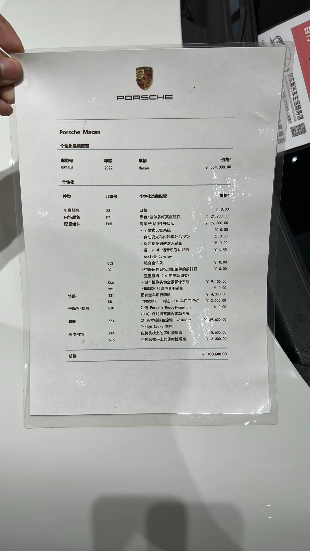Porsche Macan (Imported) 2022 Macan 2.0T Automatic Gear 7