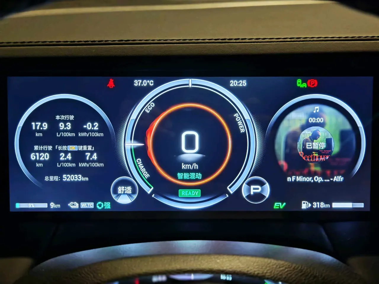 Chuanqi 2023 E9 2.0T Master Automatic Gear 6