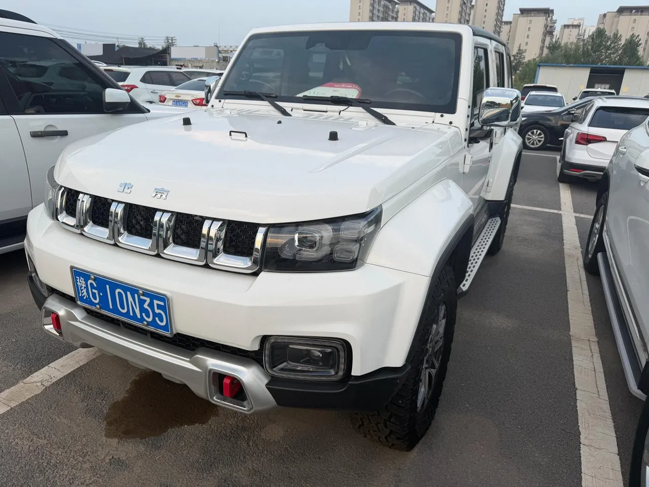 Open image lightbox: Beijing 2020 BJ40 2.0T 4-wheel drive city hunter version chivalrous automatic gear