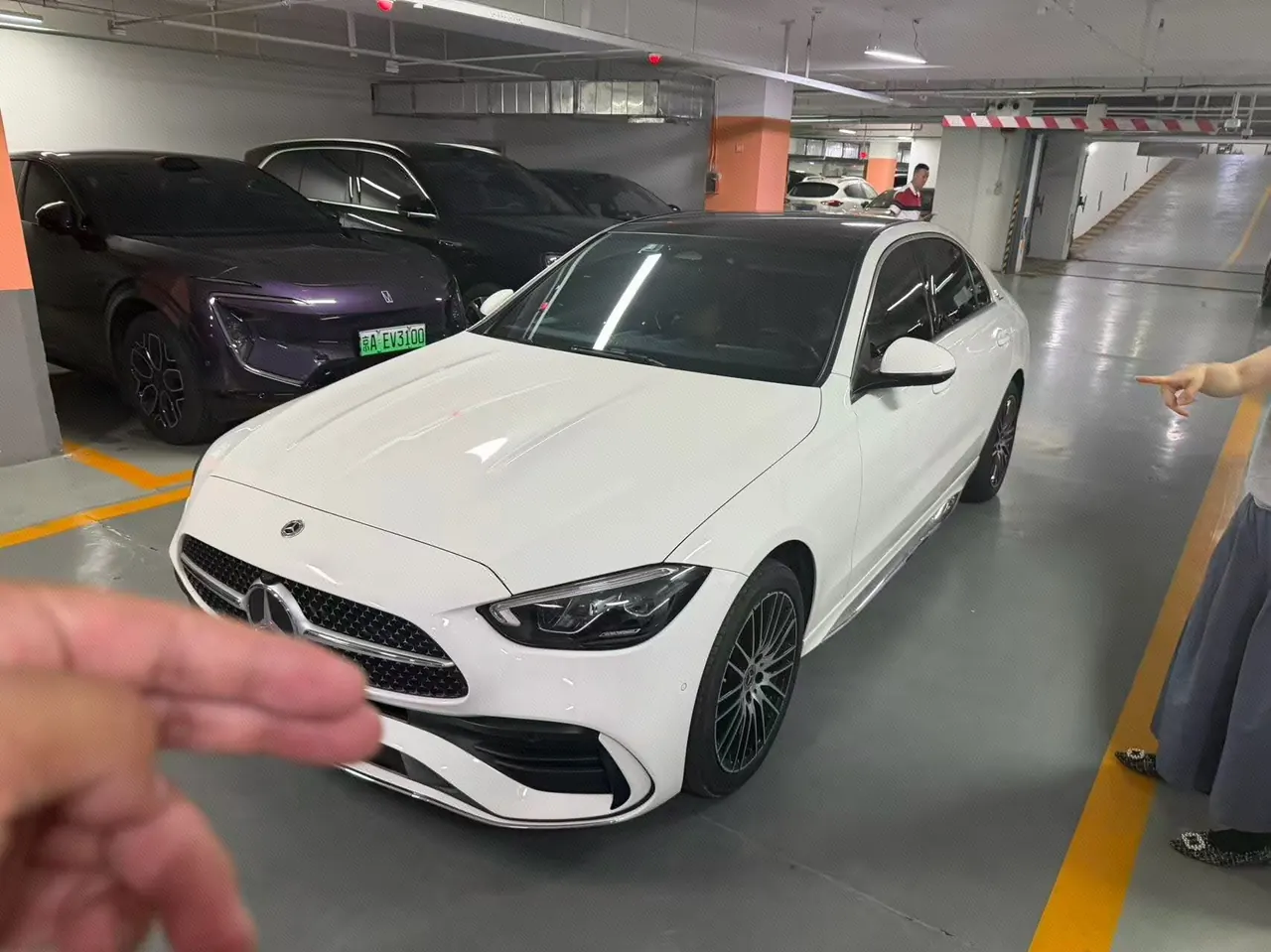 打开图片灯箱:Mercedes Benz Class C 2022 C 260 L 48V 1.5T Sports Edition (Modified) Automatic Gear