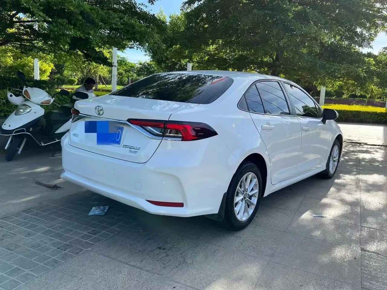 Toyota 2021 corolla 1.2T stepless sports version automatic gear 4