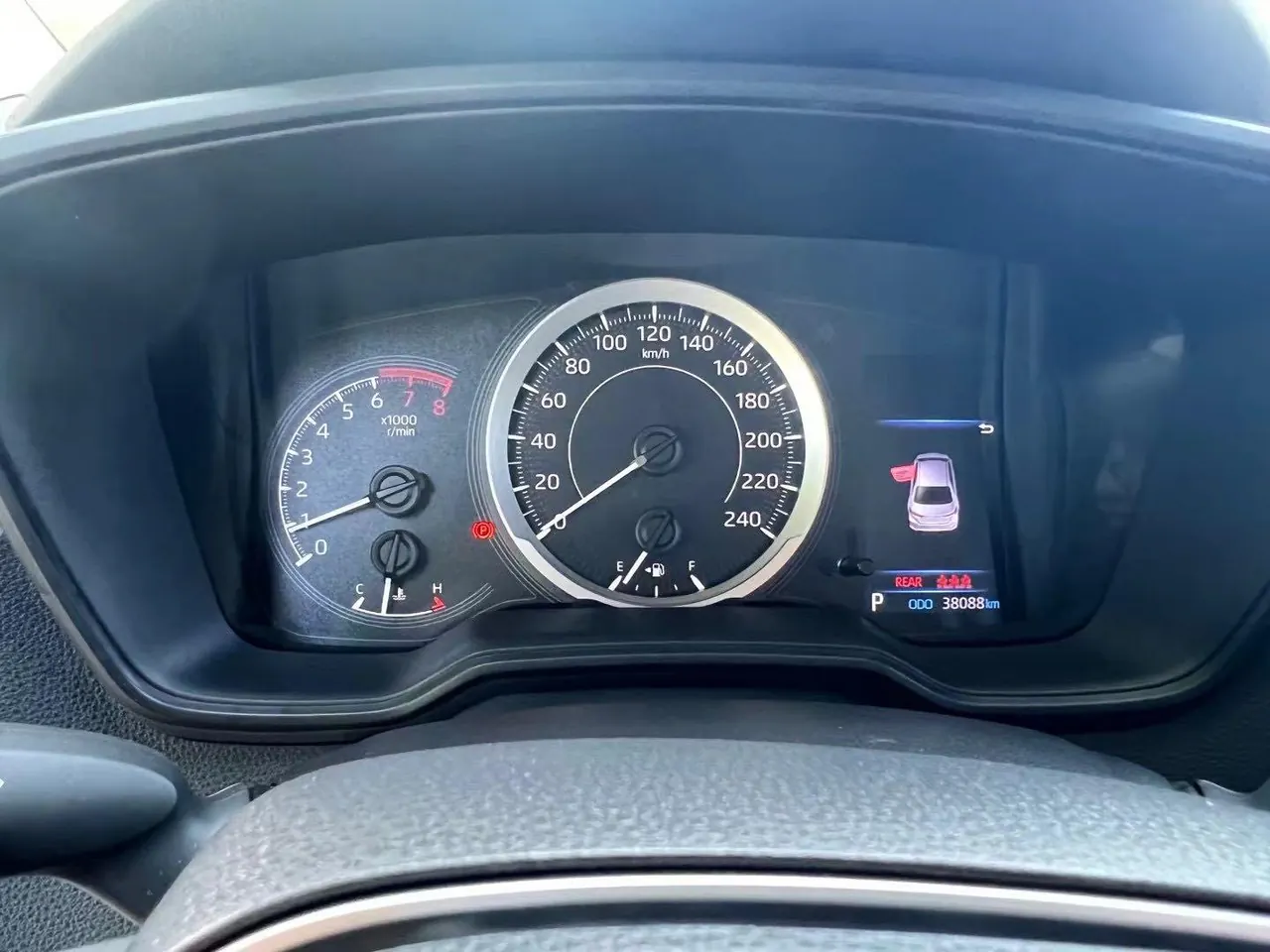 Toyota 2021 corolla 1.2T stepless sports version automatic gear 9