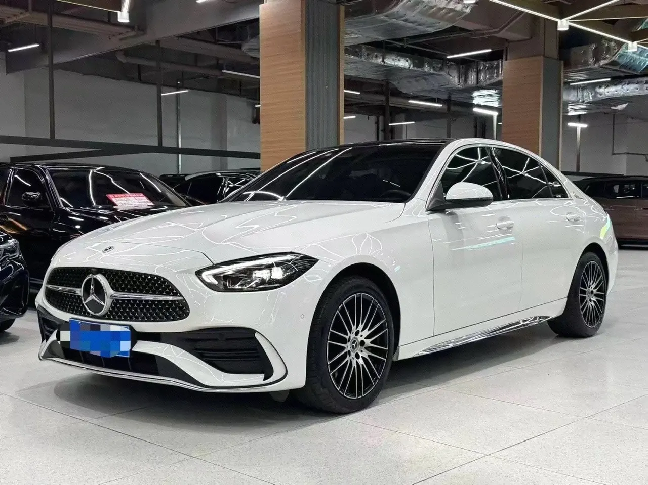 打开图片灯箱:Mercedes Benz Class C 2022 C 260 L 48V 1.5T Sports Edition (Modified) Automatic Gear