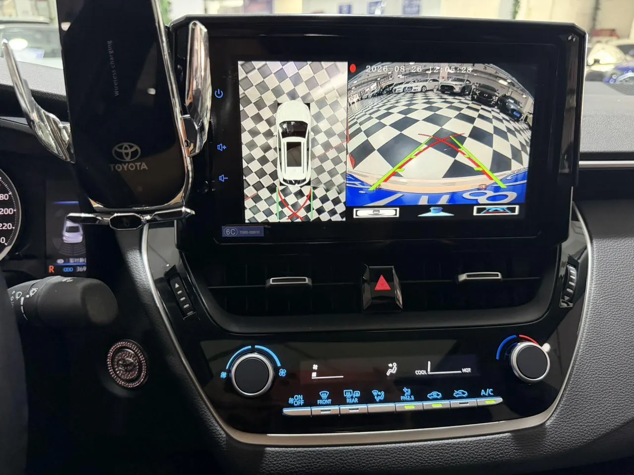 Toyota 2023 corolla 1.2T stepless elite version of automatic gear 17