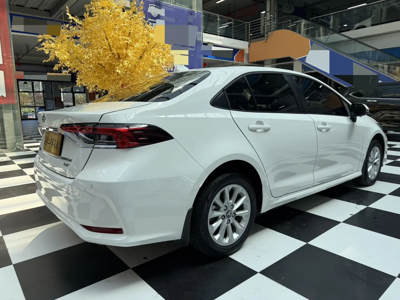 Toyota 2023 corolla 1.2T stepless elite version of automatic gear 7