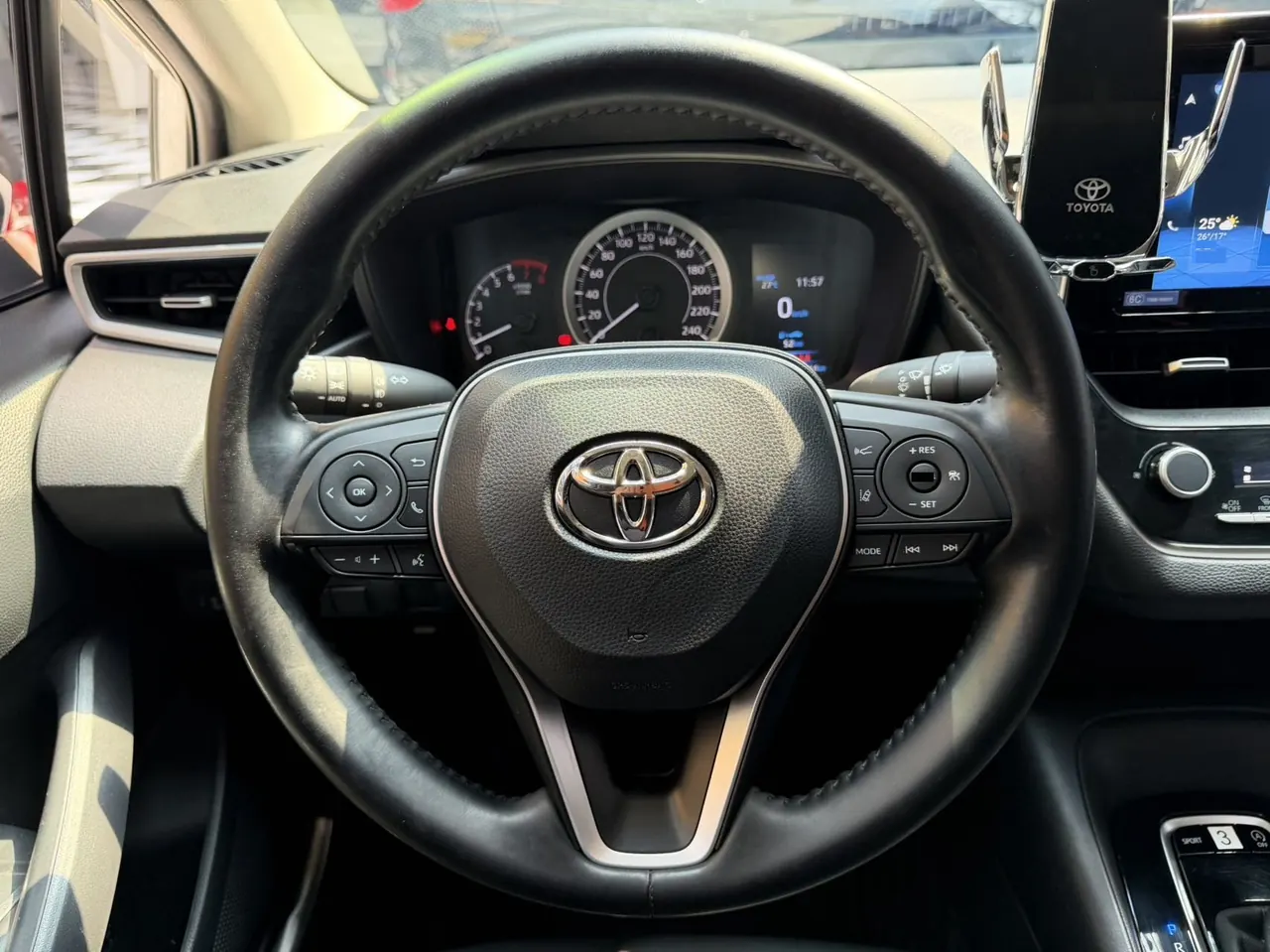 Toyota 2023 corolla 1.2T stepless elite version of automatic gear 9