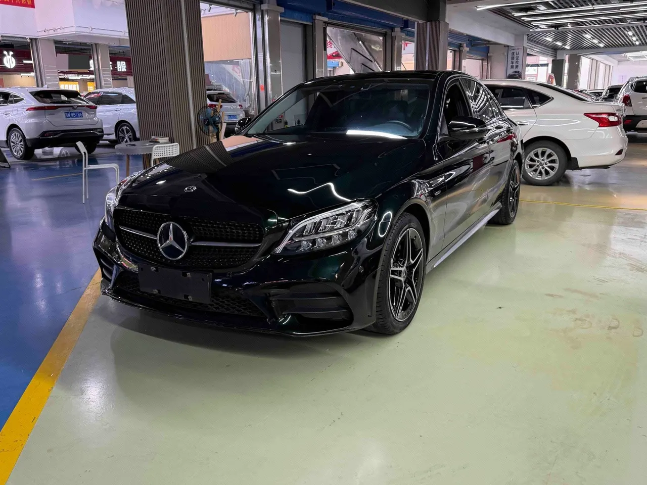 Open image lightbox: Mercedes Benz Class C 2021 C 260 L 48V 1.5T Sports Star Yao Zhen Tibetan Edition Automatic Gear