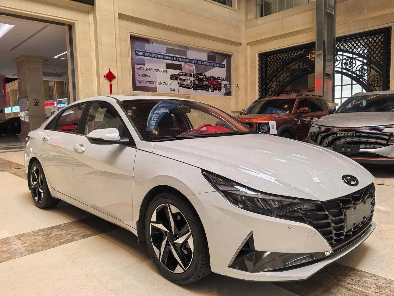Hyundai 2022 Elantra-sedan 1.5 stepless GLX elite automatic gear 3