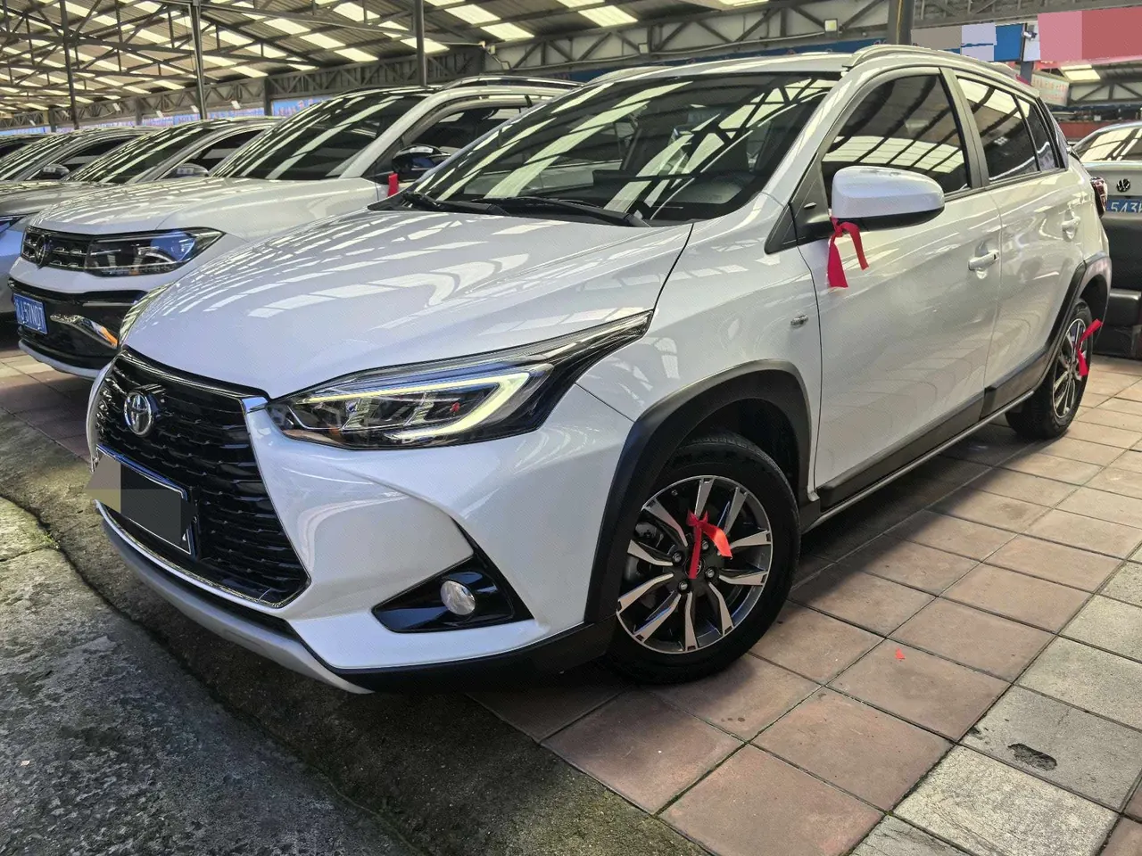Open image lightbox: Toyota yaris 2022 YARiS L to dazzle X 1.5 stepless luxury PLUS version of automatic gear
