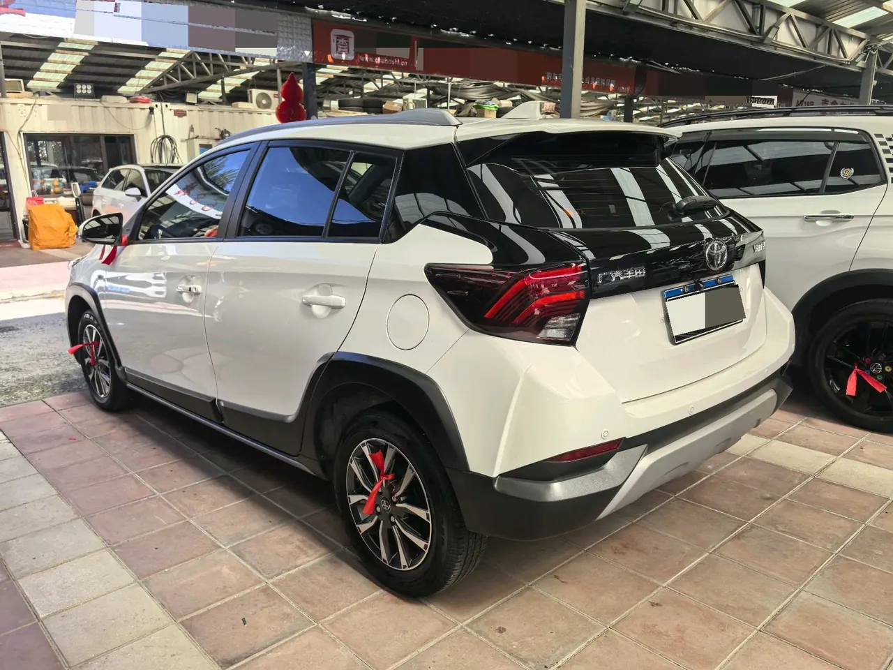 Toyota yaris 2022 YARiS L to dazzle X 1.5 stepless luxury PLUS version of automatic gear 4