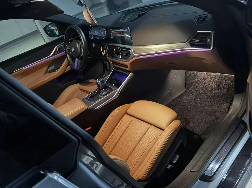 BMW 4 Series (Imported) 2022 430i Four-Door Coupe 2.0T M Sports Obsidian Night Suit Automatic Gear 5