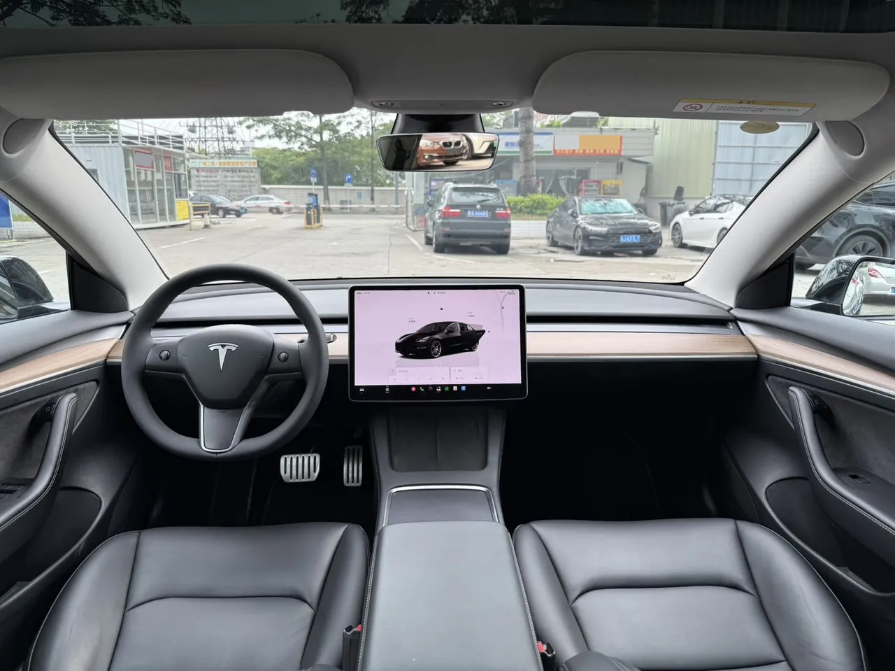 Tesla 2021 Model 3 Performance high-performance all-wheel drive automatic transmission 5