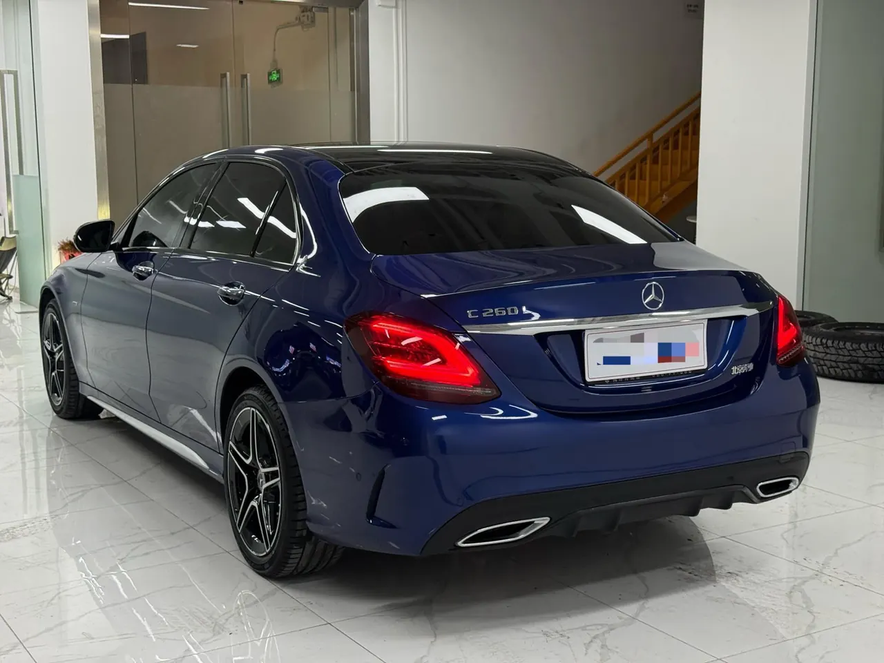 Mercedes Benz Class C 2021 C 260 L 48V 1.5T Sports Star Yao Zhen Tibetan Edition Automatic Gear 2