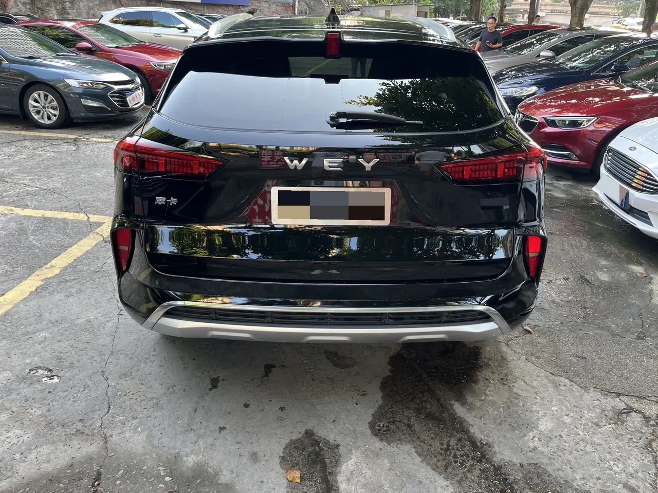 WEY 2021 mocha 48V 2.0T two-wheel drive extra-thick automatic gear 4