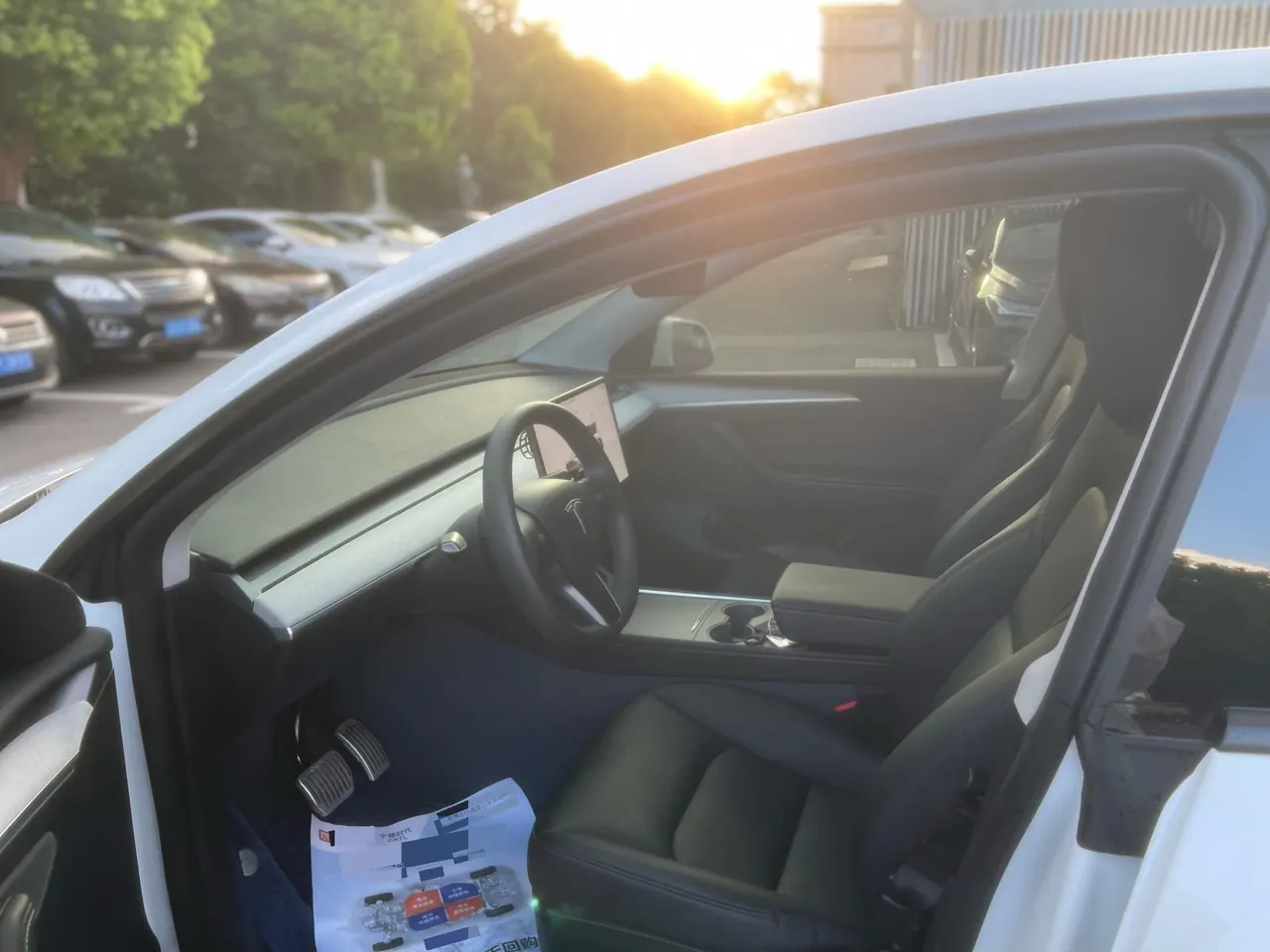 Tesla 2023 Model Y long endurance all-wheel drive version automatic transmission 4