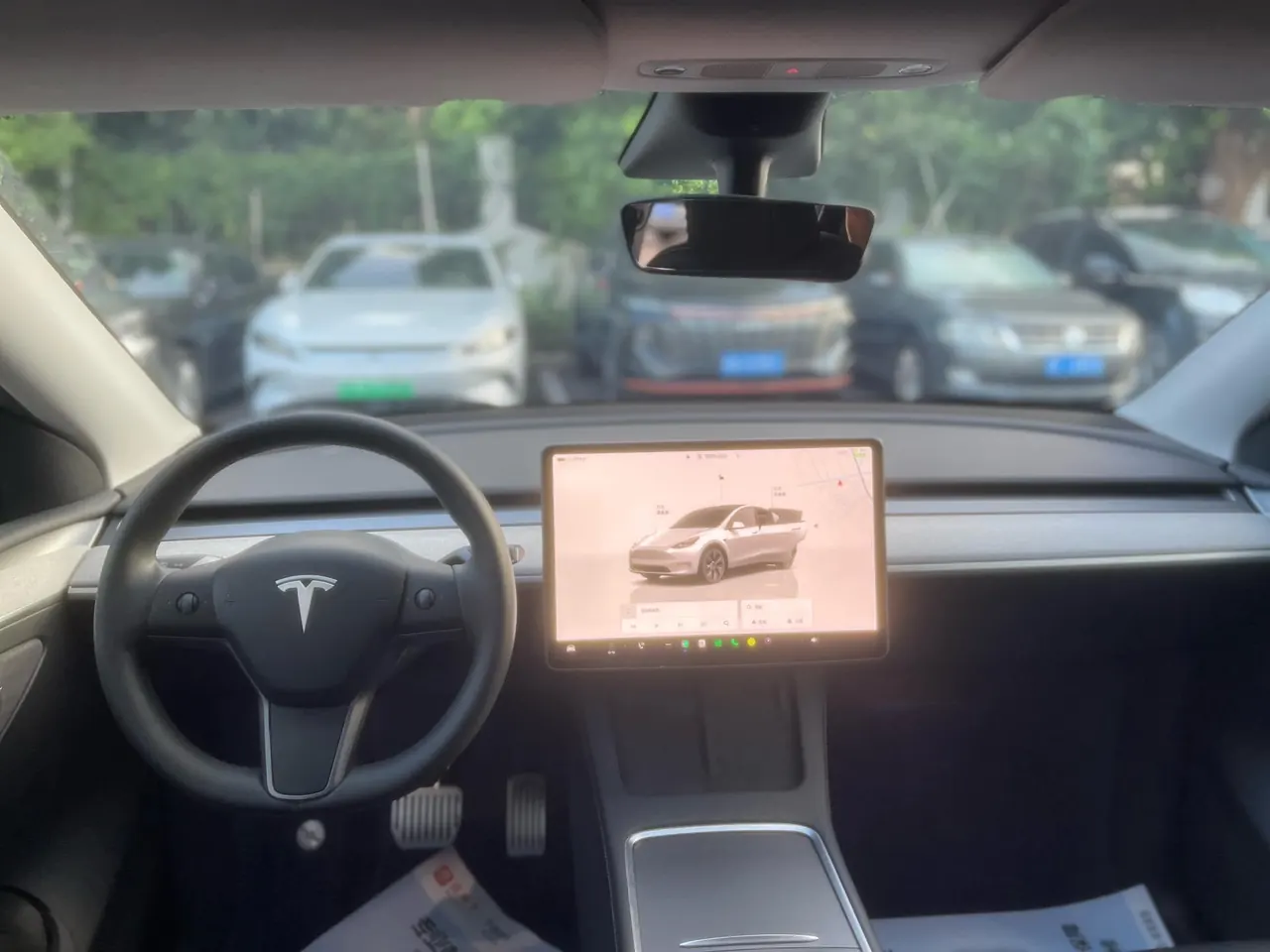 Tesla 2023 Model Y long endurance all-wheel drive version automatic transmission 5