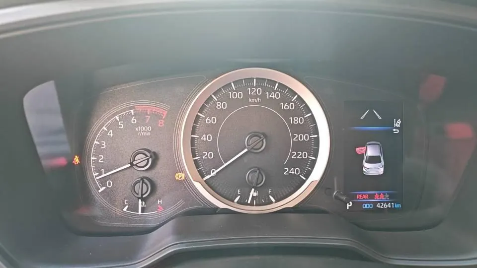 Toyota 2021 corolla 1.2T stepless elite PLUS version of automatic gear 7