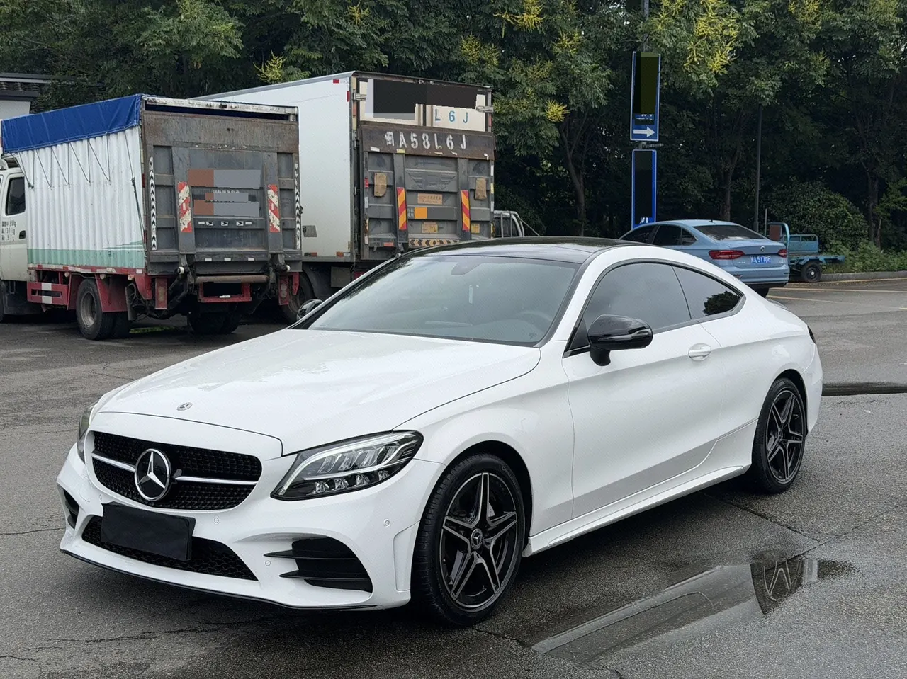 Open image lightbox: Mercedes Benz Class C (Imported) 2022 C 260 Coupe 48V 1.5T (Modified) Automatic Gear