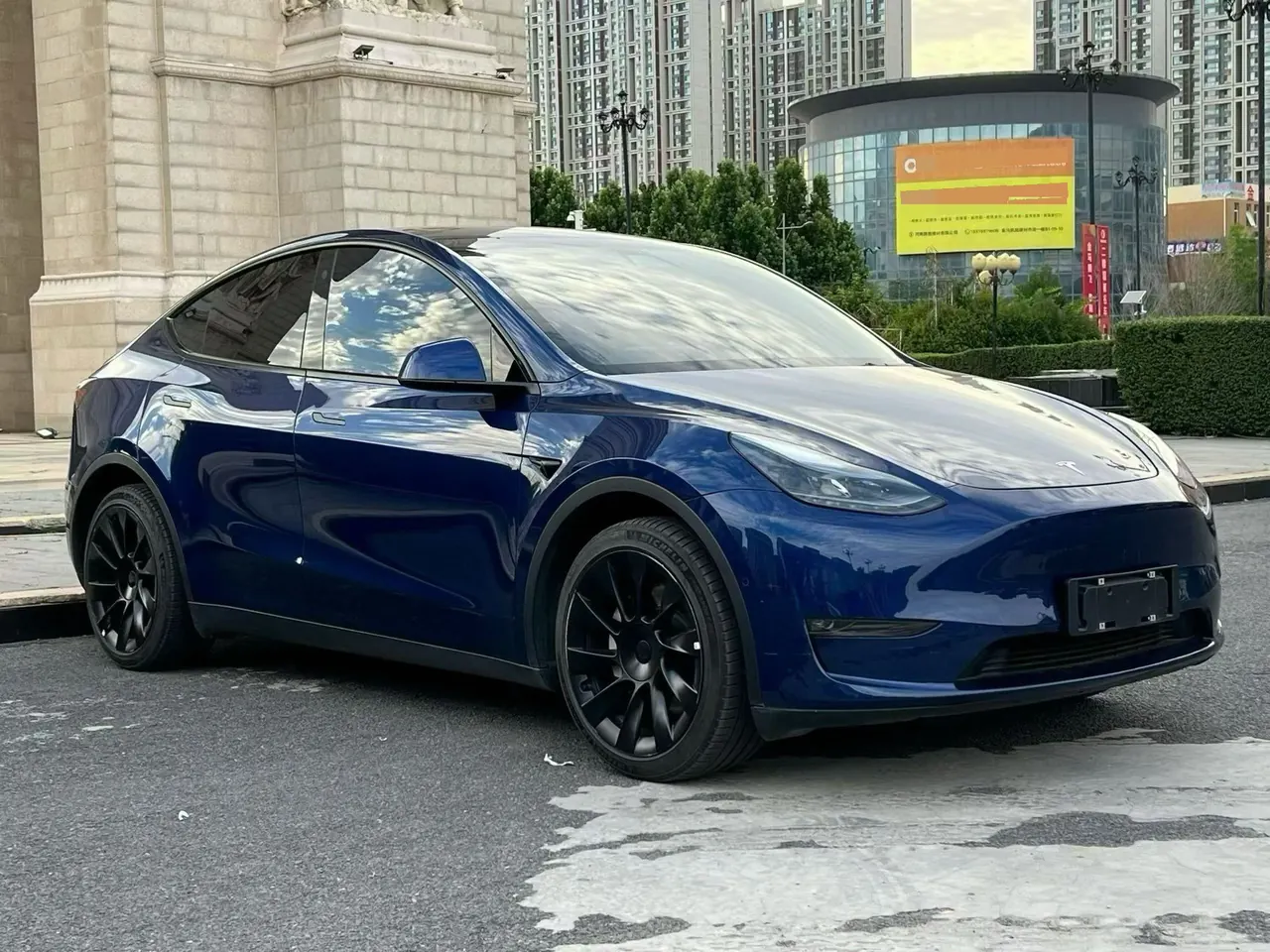 Tesla 2021 Model Y long endurance all-wheel drive version automatic transmission 2