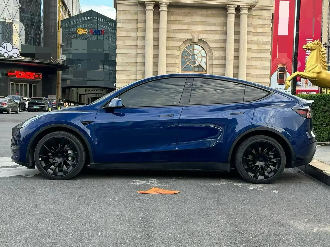 Tesla 2021 Model Y long endurance all-wheel drive version automatic transmission 5
