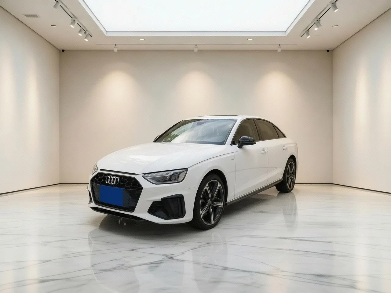 打开图片灯箱:Audi 2025 A4L 2.0TFSI 40TFSI 2 million‑vehicle celebration edition, luxury sporty model, automatic transmission