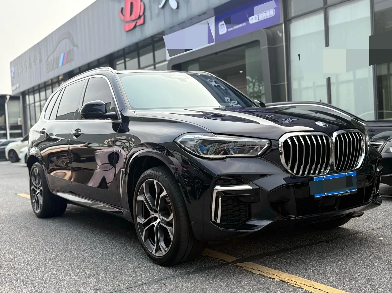 BMW 2022 X5 xDrive40Li 48V 3.0T exclusive M sports suit (modified) automatic gear 3