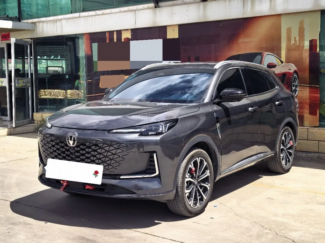 ChangAn 2025 CS55 PLUS PHEV 1.5 Stepless Smart New Blue Whale 125km Battleship Edition Automatic Gear - View 1