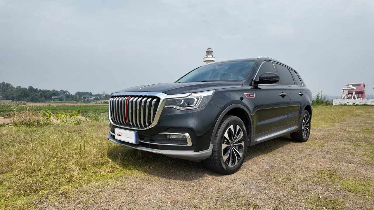 Open image lightbox: HongQi 2021 HS7 3.0T 4-wheel drive smart flag collar version automatic gear