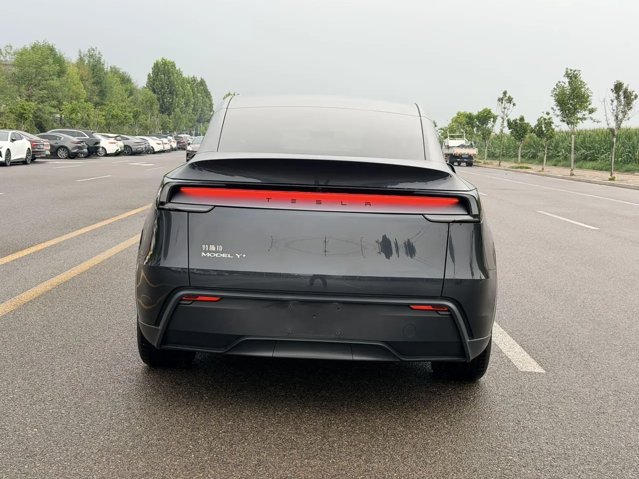 Tesla 2025 Model Y long endurance all-wheel drive version (modified) automatic gear 8