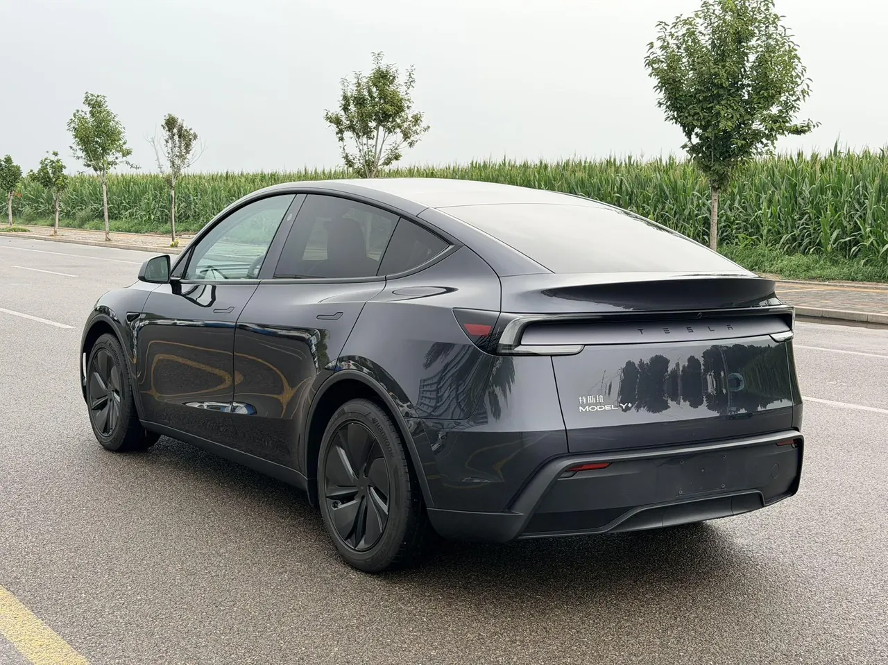Tesla 2025 Model Y long endurance all-wheel drive version (modified) automatic gear 9