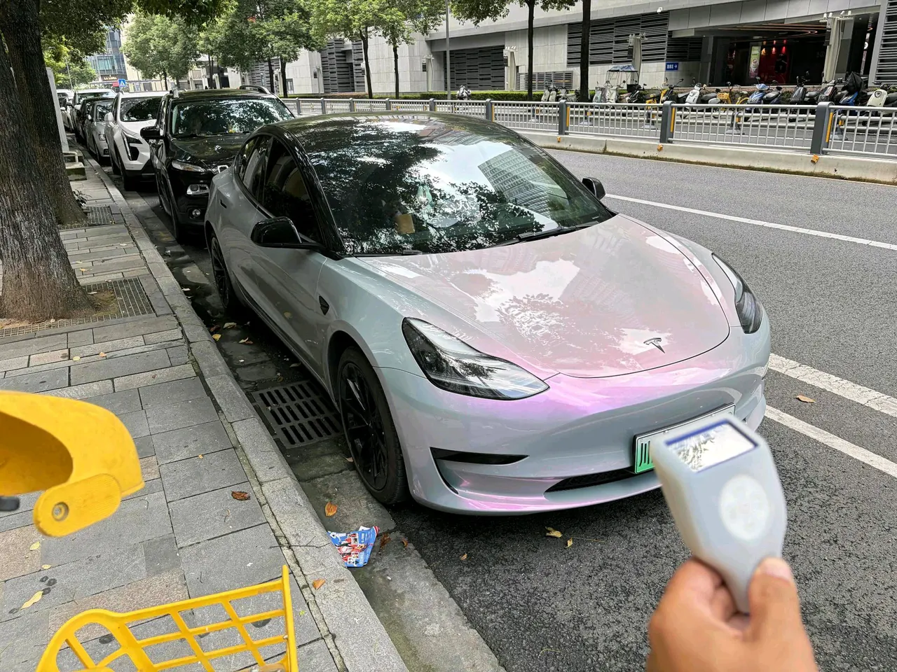 Tesla 2022 Model 3 rear-wheel drive version of automatic transmission 2