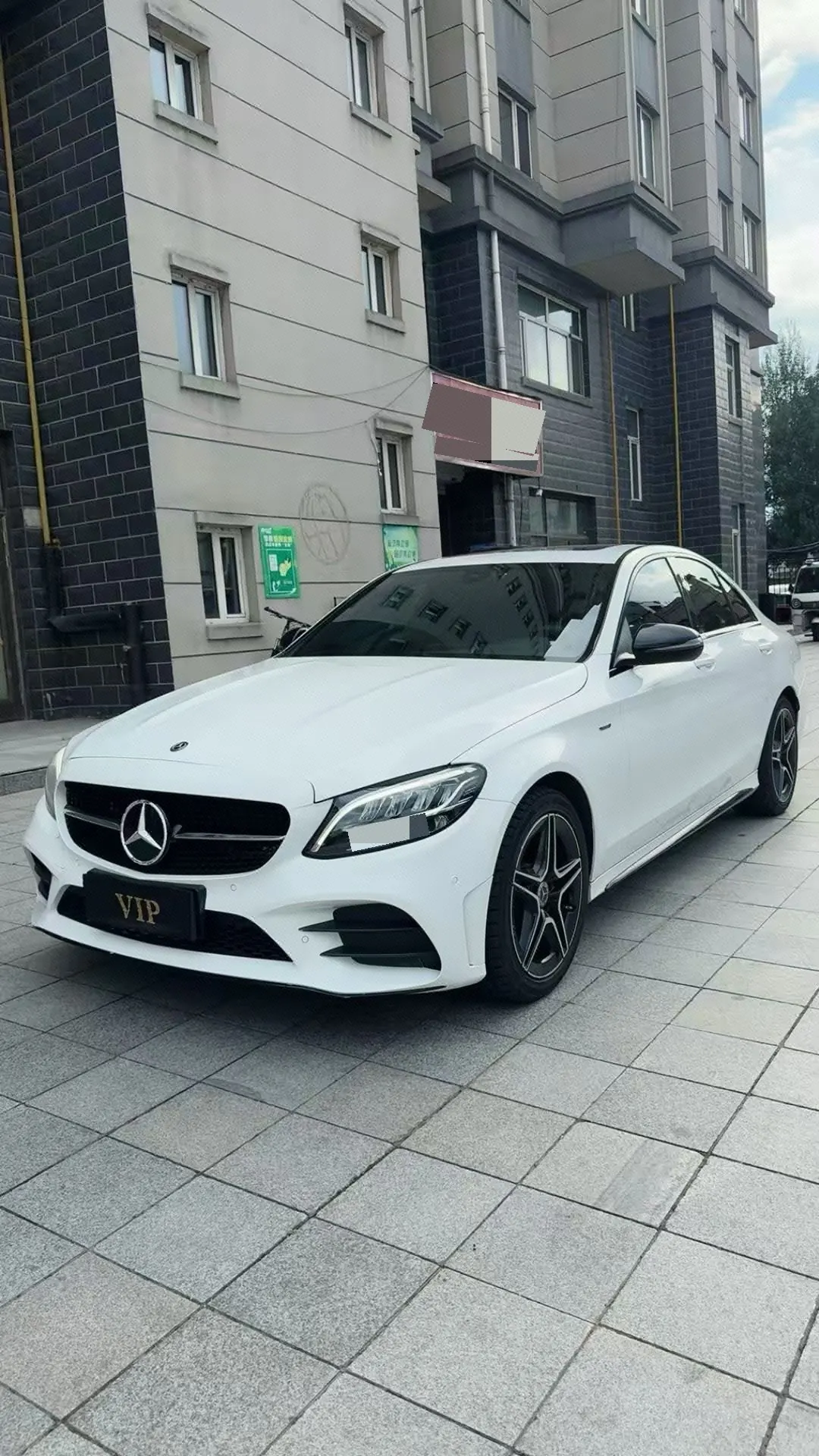 打开图片灯箱:Mercedes Benz Class C 2021 C 260 48V 1.5T Star Yao Zhen Tibetan Edition Automatic Gear