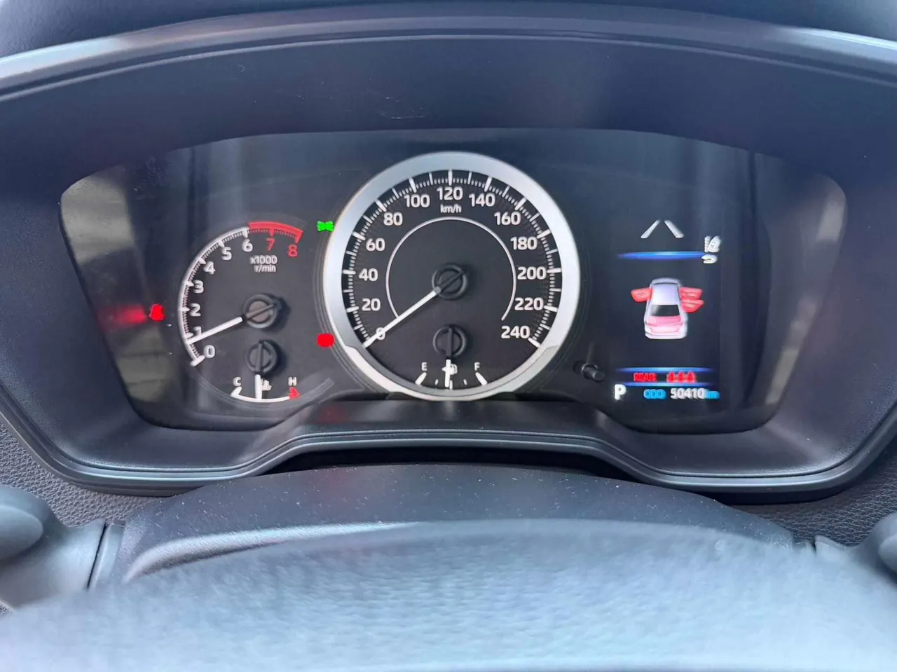 Toyota 2021 Corolla 1.2T Stepless Deluxe Edition Automatic Gear 17